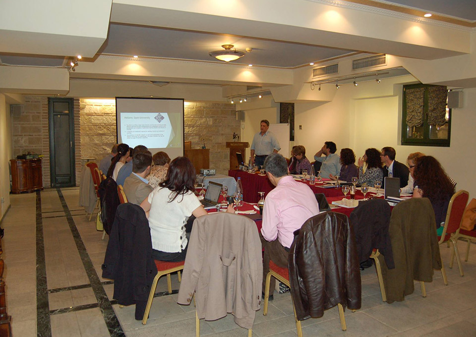 Първа работна среща: Презентация на  Hellenic Open University